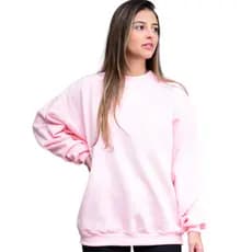 Moletom Blusa Gola Careca Feminina Ótima Qualidade Diversas Cores e Tamanhos - ENVIO EM 24H
