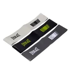 Kit 3 Mini Band Elastico Treino Tensão Progresiva Média, Forte e Extra-Forte Everlast