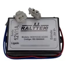 Fonte Para Esteira Rt Movement (+12vdc/1a C/ Caixa B-728)