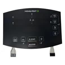Membrana Teclado Esteira Rt 150 Led G3 Movement