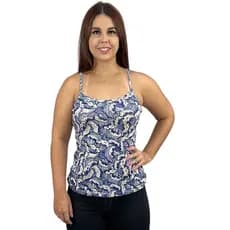 Blusa Feminina De Alça Regata Atacado Estampa Sortida