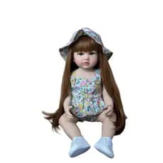 Bebe Reborn Menina 100% Silicone 57 Cm Anita- Pronta Entrega kids kids