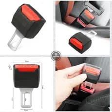 EXTENSOR DE CINTO DE SEGURANÇA ANT-AVISO SONORO DO CINTO DE SEGURANÇA FIVELA 2 PÇs