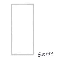 Gaxeta Borracha Cinza Cervejeira Geladeira Expositor Metalfrio Vb40 Vn50 Nova Original 145X65cm