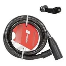 Cadeado Bike Moto Absolute 1,0mx12mm - Com Chave - Alumínio