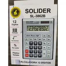 calculadora de mesa 12 digitos sl-3862b