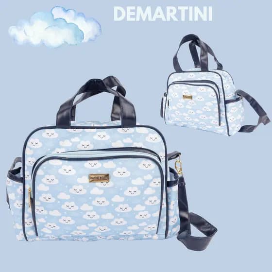 Bolsa Maternidade Kit 2 Bolsa Maternidade Conjunto Mãe e Bebê Duas Bolsas