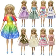 Brinquedos Para Meninas Brincar De Casa Trocando Roupas 30cm De Boneca Acessórios