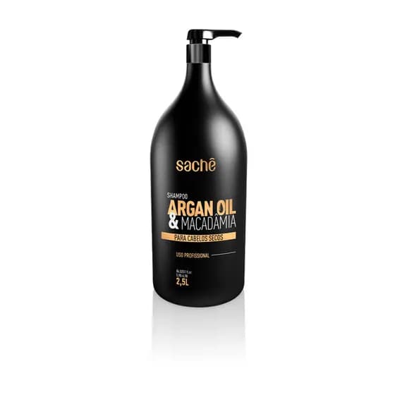 Shampoo Lavatório Argan Oil E Macadâmia Sachê 2,5l