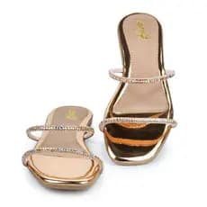 Sandália Rasteirinha Feminina Com Flat De Brilho Colorido Elegante Confortável Envio Imediato BMS