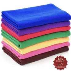 KITS C/ 3, 10 ou 15 Unidades Pano Microfibra Super Absorvente Para Limpeza Em Geral 30 cm x 30 cm