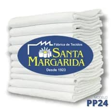 KIT 10 PANOS PP-24 SANTA MARGARIDA Branco Liso 41 X 69  SANTA MARGARIDA 10 PEÇAS Legitimo