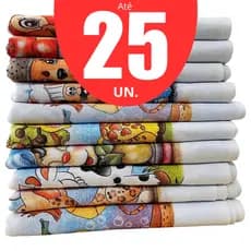 Conjunto De Pano De Prato COMBATE Com Bainha Para Cozinha Ou Decoração