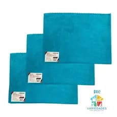 KIT 5 PANOS Mágico VABENE MICROFIBRA de Chão 60x80cm Super Absorvente de Microfibra