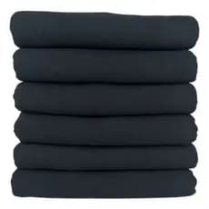 10 PANOS PRETO de Prato Pé De Galinha Decoração