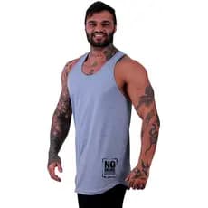 Regata Longline Masculina MXD Conceito Estampa Lateral No More Excuses Estampas