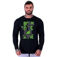 Camiseta Manga Longa Moletinho MXD Conceito Wild Life