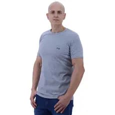 Camiseta Masculina Malha Trabalhada/Canelada Tradicional MXD Conceito Varias Cores