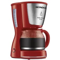 Cafeteira Elétrica Dolce Arome Mondial Vermelho e Inox 800W C-32-32X-R