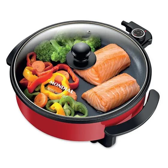 Panela Elétrica Mondial Multicook Red PE-28