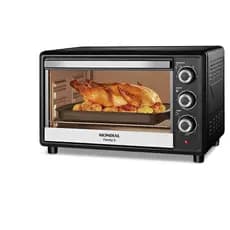 Forno Elétrico 42L Family II Mondial Preto e Inox  FR-42