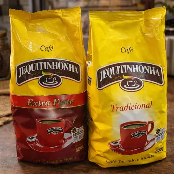 Café Moído Jequitinhonha Tradicional ou Extra Forte 500g