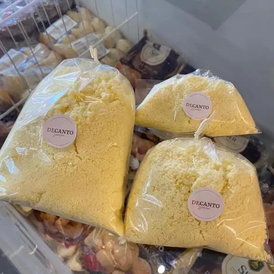 Queijo Tipo Parmesão Ralado Decanto Suaçuí 1kg Maturado Seco Embalado