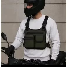 COLETE PEITORAL Esportivo Bolsa Bag CHEST Ciclismo Trilhas Motoboy