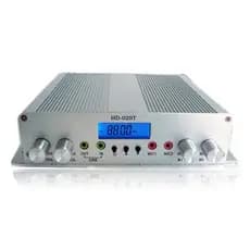 Transmissor De Rádio FM De 15W/25W , Estação De Transmissão PLL Estéreo , 88MHz-108MHz , Amplificador De Áudio De Entrad
