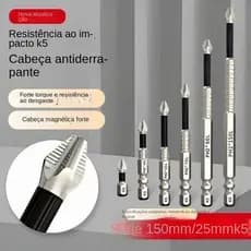 5 Peças 10 Peças 6 Peças K5 Chave de Fenda Elétrica Magnética Antiderrapante de Alta Dureza Bits Phillips Brocas Resiste