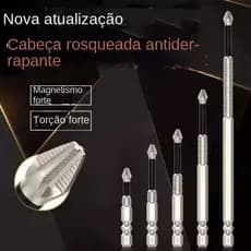 5pcs 10pcs 6pcs K5 Broca Magnética Antiderrapante de Alta Dureza Broca de Impacto Resistente Chave de Fenda Elétrica