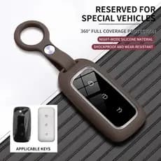 Capa de Silicone DTH para Chave de Carro Geely Galaxy L7, Novo Conjunto de Chaves L6, Galaxy L6 Especial, Galaxy E8