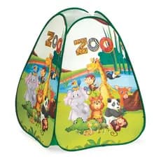 Toca Barraca Casa Infantil Dobravel Pop Up Zoo