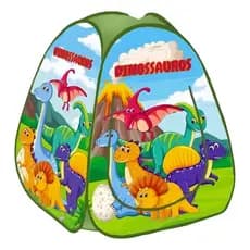 Barraca Infantil Pop Up Toca Dobrável Dinossauro Cabana