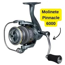 Molinete De Pesca Reforçada Drag 16Kg - 7 Rolamentos Pesca Esportiva