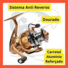 Molinete Cmik Fb7000 Anti Reverso Carretel Alumínio Reforçado Pesca Esportiva