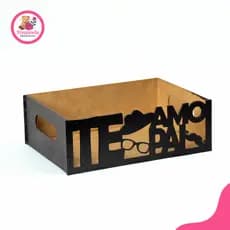 Caixa Presente “Te Amo Pai” em MDF – Especial Dia dos Pais