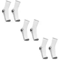 Kit 3 Pares Meias 3250-002 Algodão Promoção Atoalhada Tamanho Grande 33 Até 48 Cano Longo Original Nota Fiscal