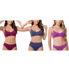 Sutiã Top Zee Rucci ZR0300-001 Sem Costura Conforto Sem Bojo Sem Aro Original Nota Fiscal