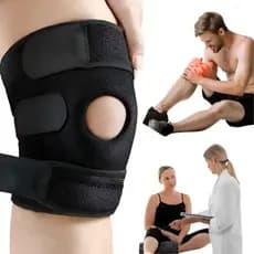 Joelheira De Compressão Ortopédica Patelar Tensor Ajustável Exercício Academia