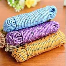 Corda De Varal Nylon 4mm  10metros  E 20metros