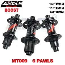Arco 28/32 Furos Boost Hub Selado Rolamento 6 Pawls 114 Cliques Para Mountain Bike HG/MS/XD 8-12V