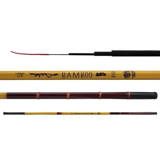 Vara Bamboo Telescópica 41% Carbono Albatroz Tilápia Corimba Porquinho (não é kit)