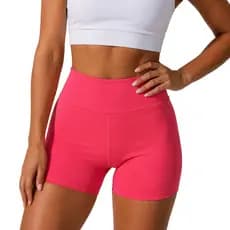 Short Feminino Cintura Alta Academia Bermuda Crossfit Treino Fitness Zero Transparência