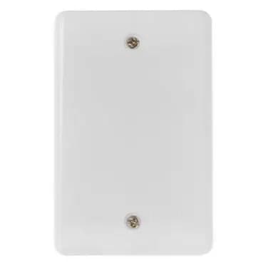 Placa Cega 4x2 e 4x4 Stylus Branco Ilumi Acabamento Elétrico Envio Imediato