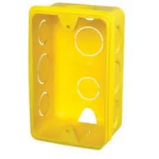 Caixa de Luz 4x2 Amarela – KRONA