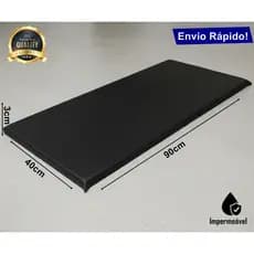 Colchonete Academia Profissional 90x40x3cm D20 Impermeável Ginástica Yoga Abdominal - Envio Imediato