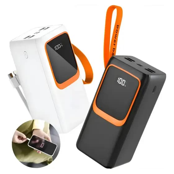 Carregador Power Bank 50.000mah Portátil Turbo Rápido Pro
