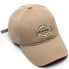 Boné de beisebol Masculino Preto Bege Branco Original Bronx denim Tamanho Único