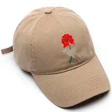 Boné de beisebol Masculino Preto Bege Branco Rosa Mao Caveira Classica Tamanho Único